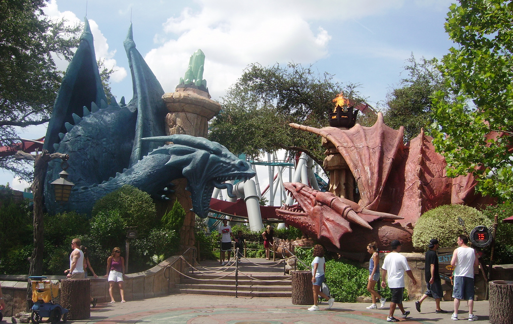 Theme Park Radar: History of Dueling Dragons at IOA